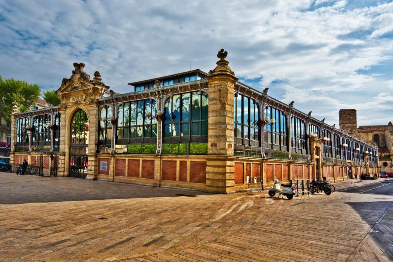 Appartement Calme Centre Ville A 80M Des Halles ナルボンヌ エクステリア 写真